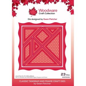 Woodware Classic Tangram and Frame Craft Dies