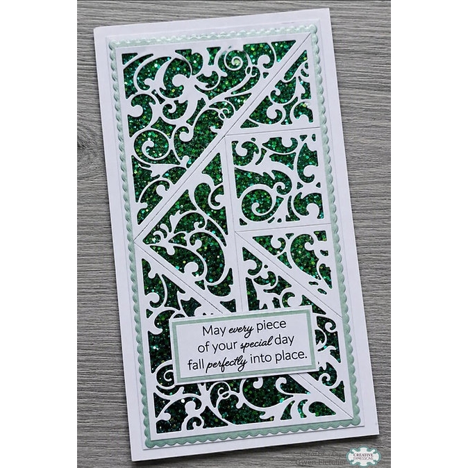 Woodware Filigree Tangram and Frame Craft Dies - Image 5