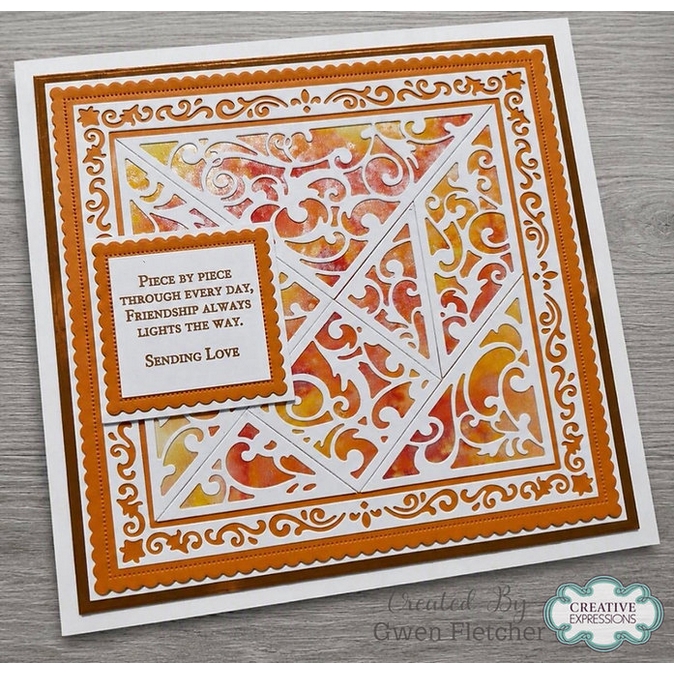 Woodware Filigree Tangram and Frame Craft Dies - Image 4
