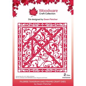 Woodware Filigree Tangram and Frame Craft Dies