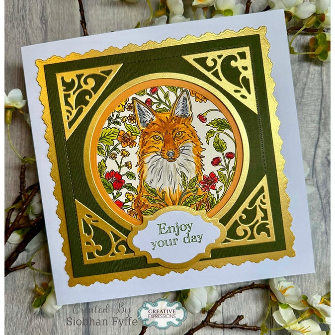Woodware Woodland Fox A6 Clear Stamp Set - Image 4