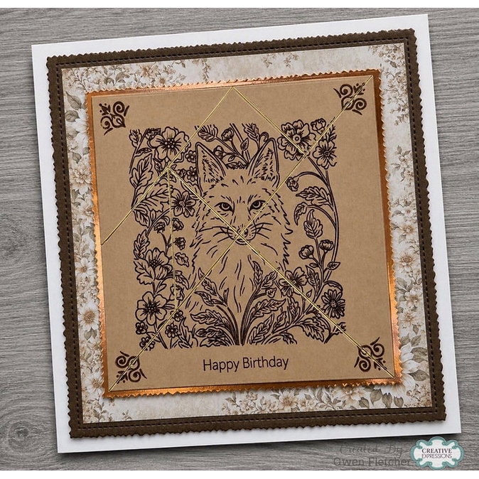 Woodware Woodblock Impressions A6 Clear Stamp Set - Image 5