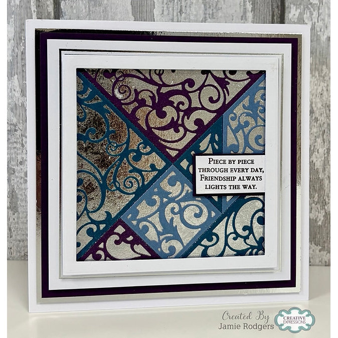 Woodware Piece By Piece A6 Clear Stamp Set