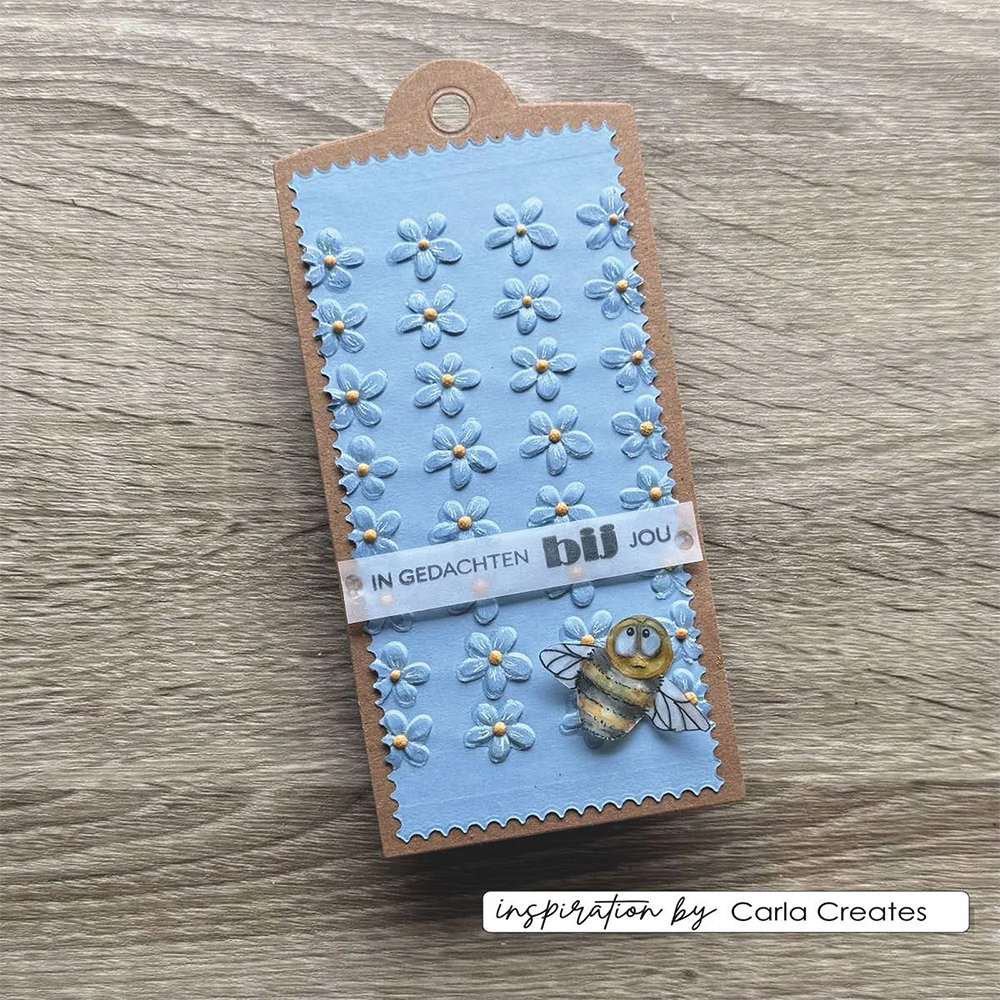 Vaessen Creative 3D Embossing Folder by Carla Creates Bloom