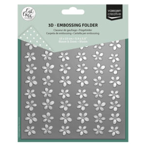 Vaessen Creative 3D Embossing Folder by Carla Creates Bloom