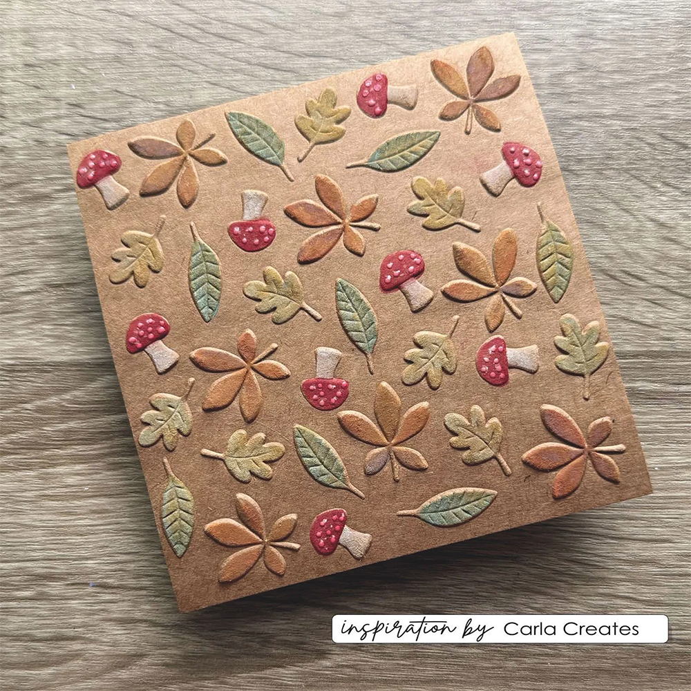 Vaessen Creative Leaves Folder & Stencil set