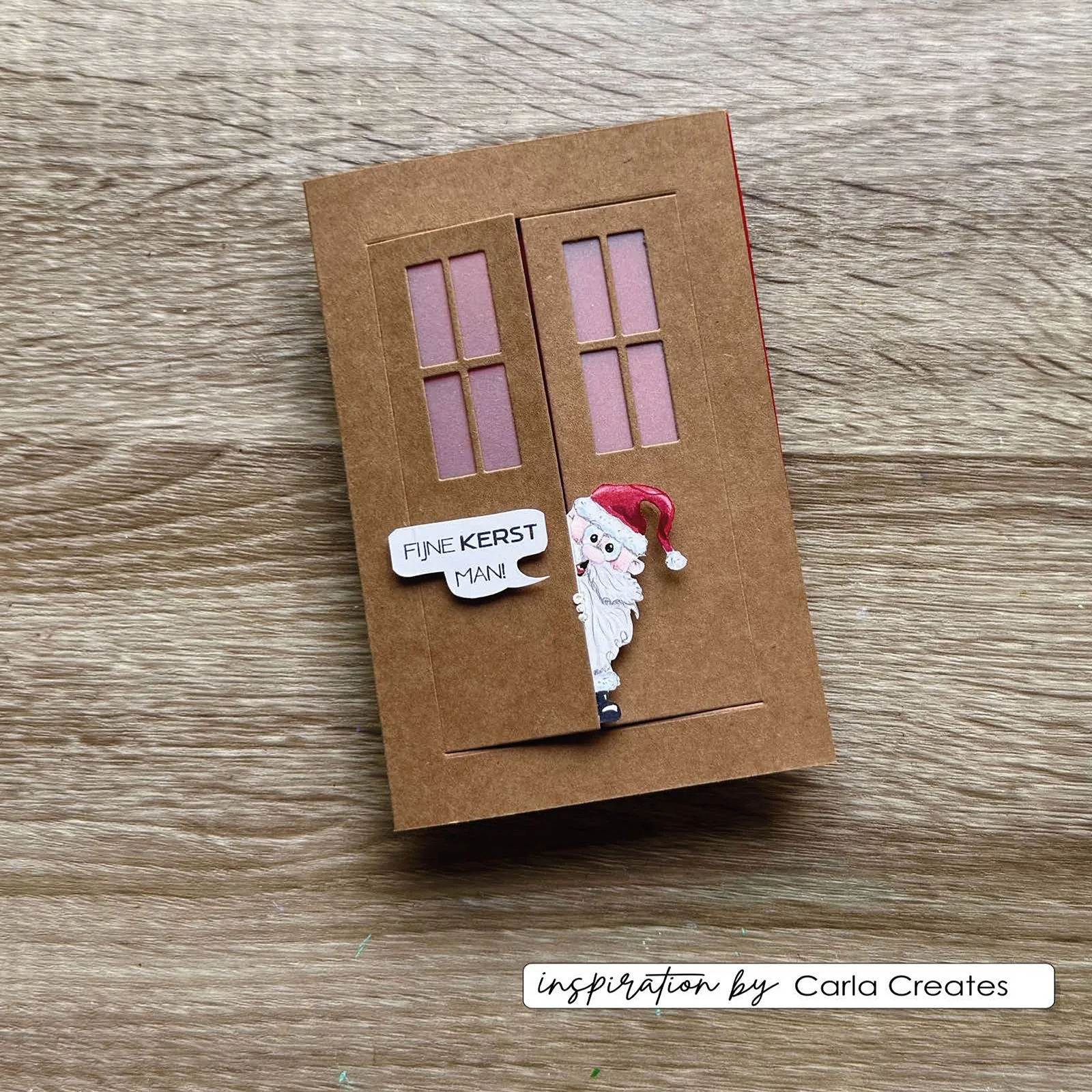 Vaessen Creative Cutting and Embossing Dies by Carla Creates Christmas Door - Image 4