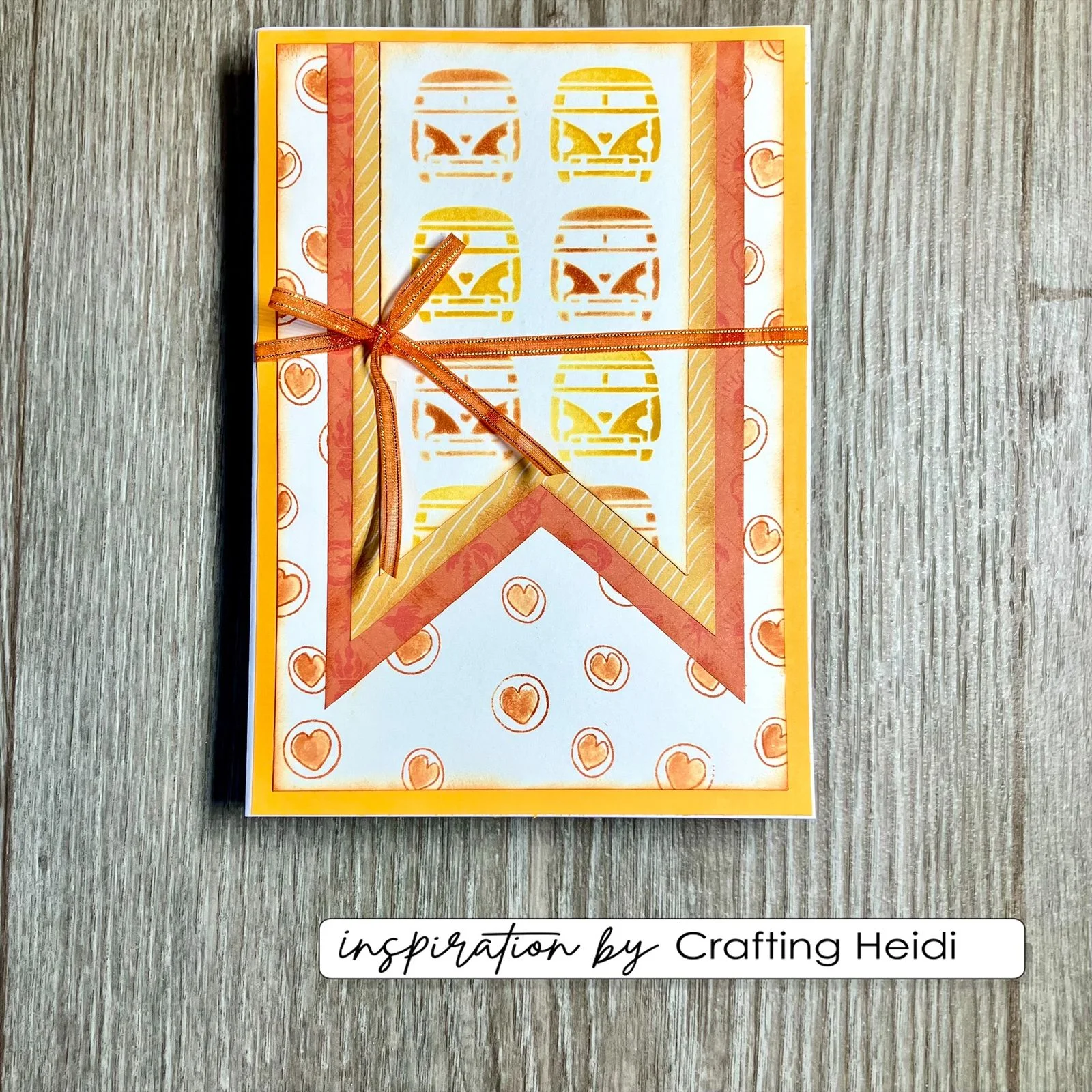 Vaessen Creative Christmas Hippie Bus Folder & Stencil set - Image 9