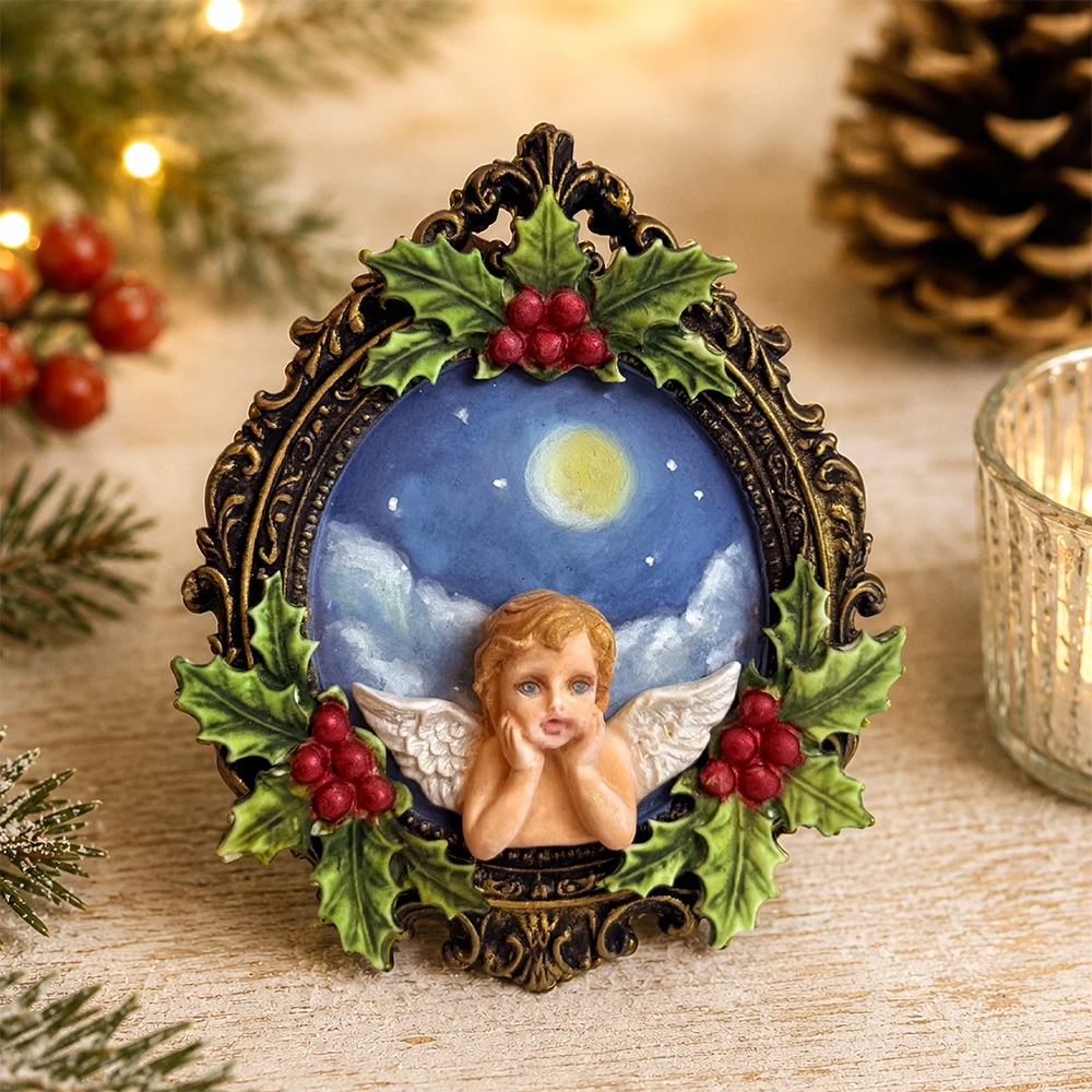 Cosmic Shimmer Holly Corners Silicone Mould