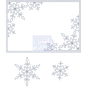Sweet Dixie Snowflake Frame die set