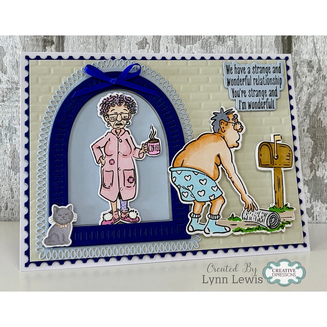 Ethel and Ralph’s Homelife Clear Stamp Set By Sue Wilson