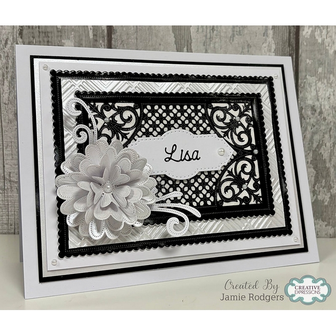Jamie Rodgers Crafts Pierced Collection & Circle Sentiments Die Bundle - Image 15