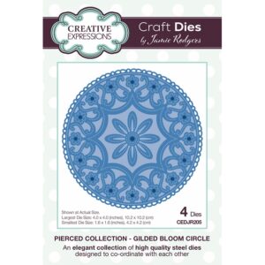 Jamie Rodgers Crafts Gilded Bloom Circle Die Set