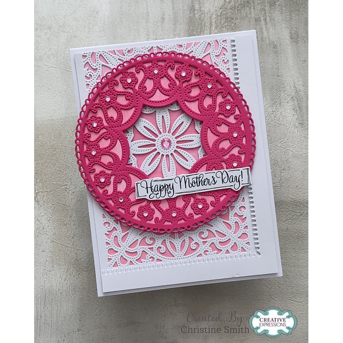 Jamie Rodgers Crafts Gilded Bloom Circle Die Set