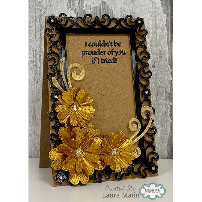 Jamie Rodgers Crafts Arabesque Rectangle Die Set