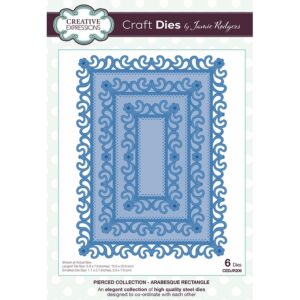 Jamie Rodgers Crafts Arabesque Rectangle Die Set