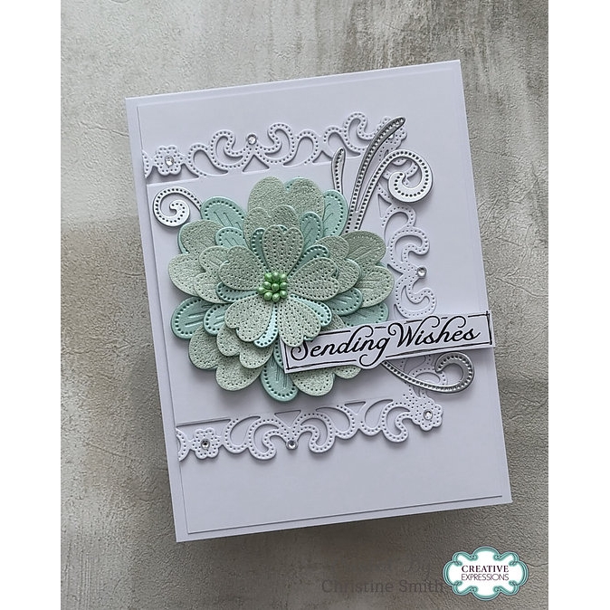 Jamie Rodgers Crafts Arabesque Rectangle Die Set - Image 3