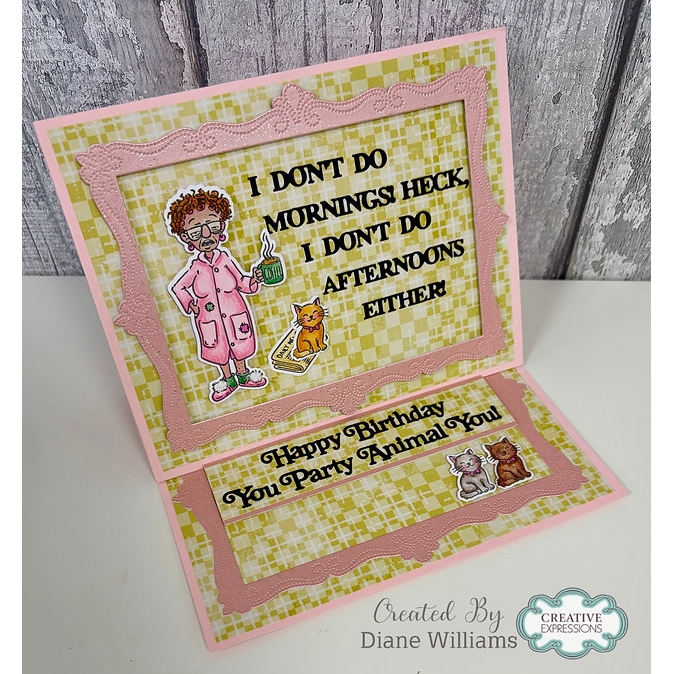 Lovin’ Life Pierced Frame Craft Die By Sue Wilson