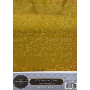 Jamie Rodgers Crafts - Golden Constellation Holographic Card