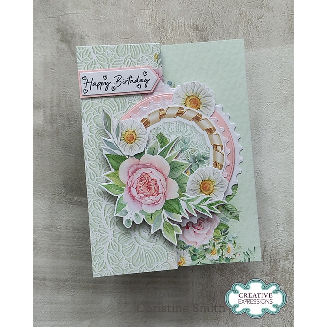 Jamie Rodgers Crafts Postage Half Circles Die Set