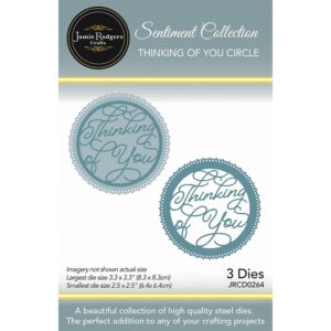 Jamie Rodgers Crafts Thinking of You Circle Die Set