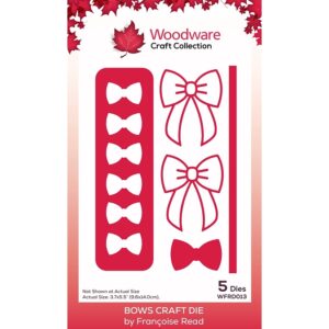 Woodware Bows Craft Die Set
