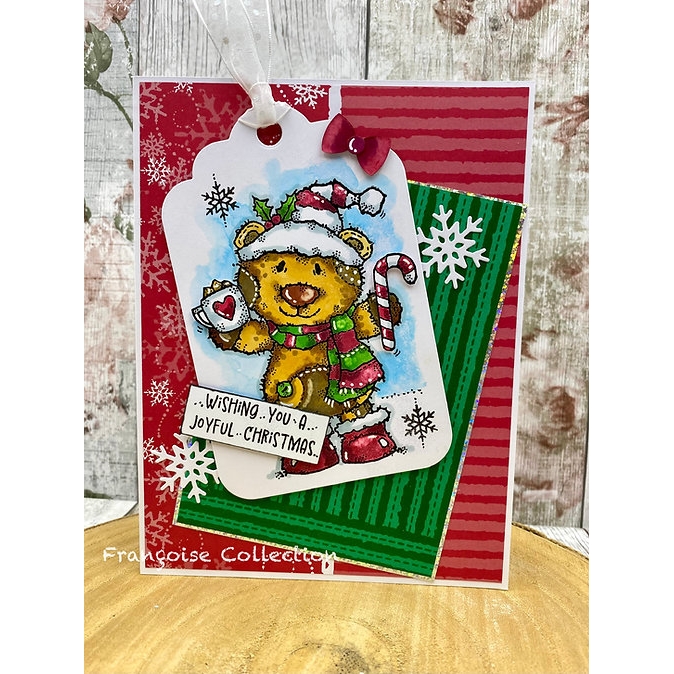 Woodware Seasonal Christmas 8x8