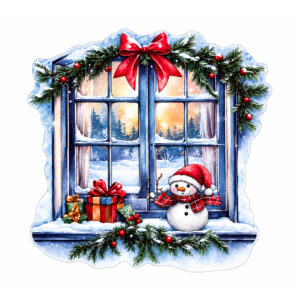 Window Sticker Self Adhesive – Pack of 25