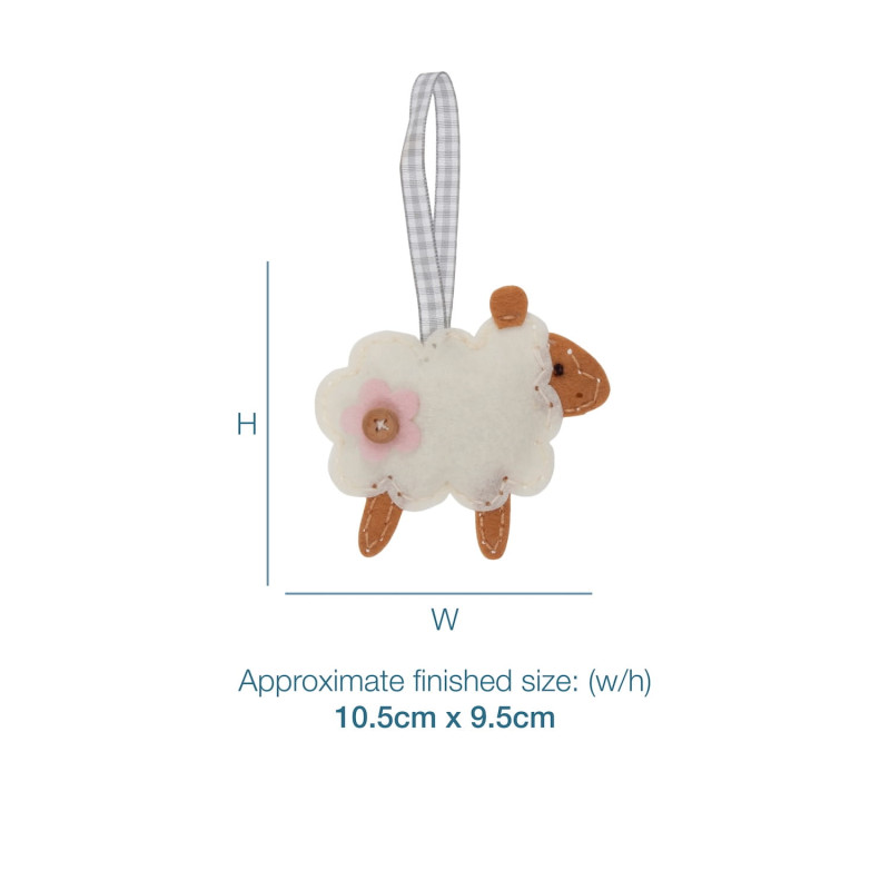 Felt Decoration Kit: Sheep - Image 5