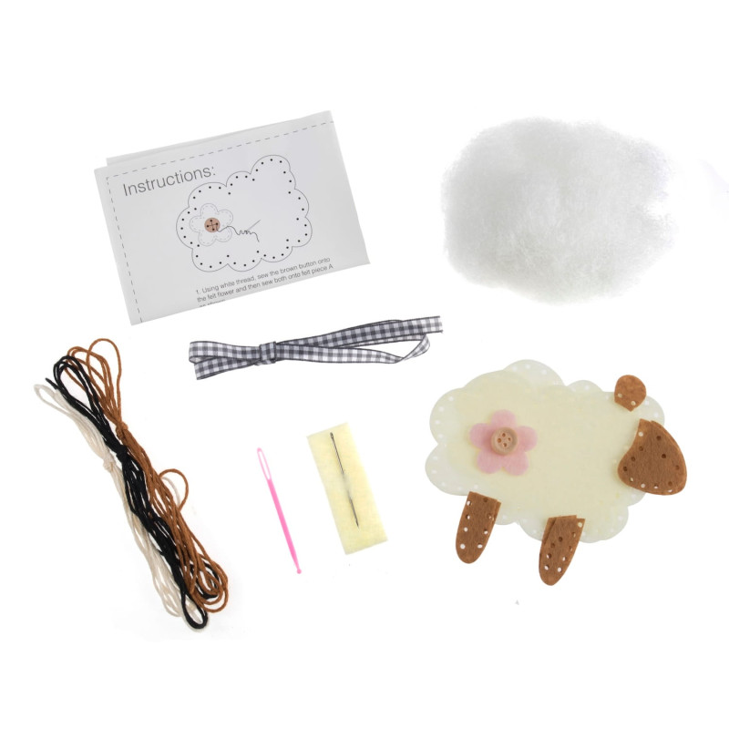 Felt Decoration Kit: Sheep - Image 3