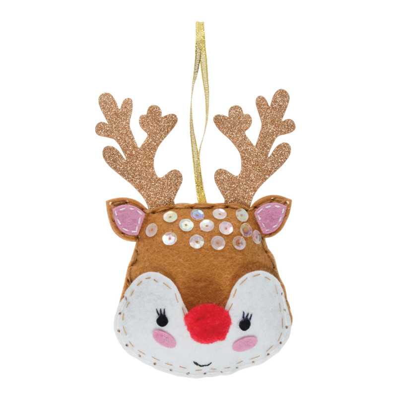 Felt Decoration Kit: Christmas: Reindeer