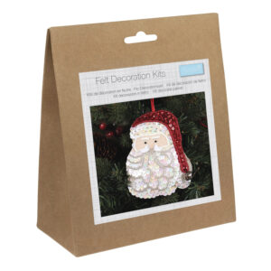 Felt Decoration Kit: Christmas: Sequin Santa