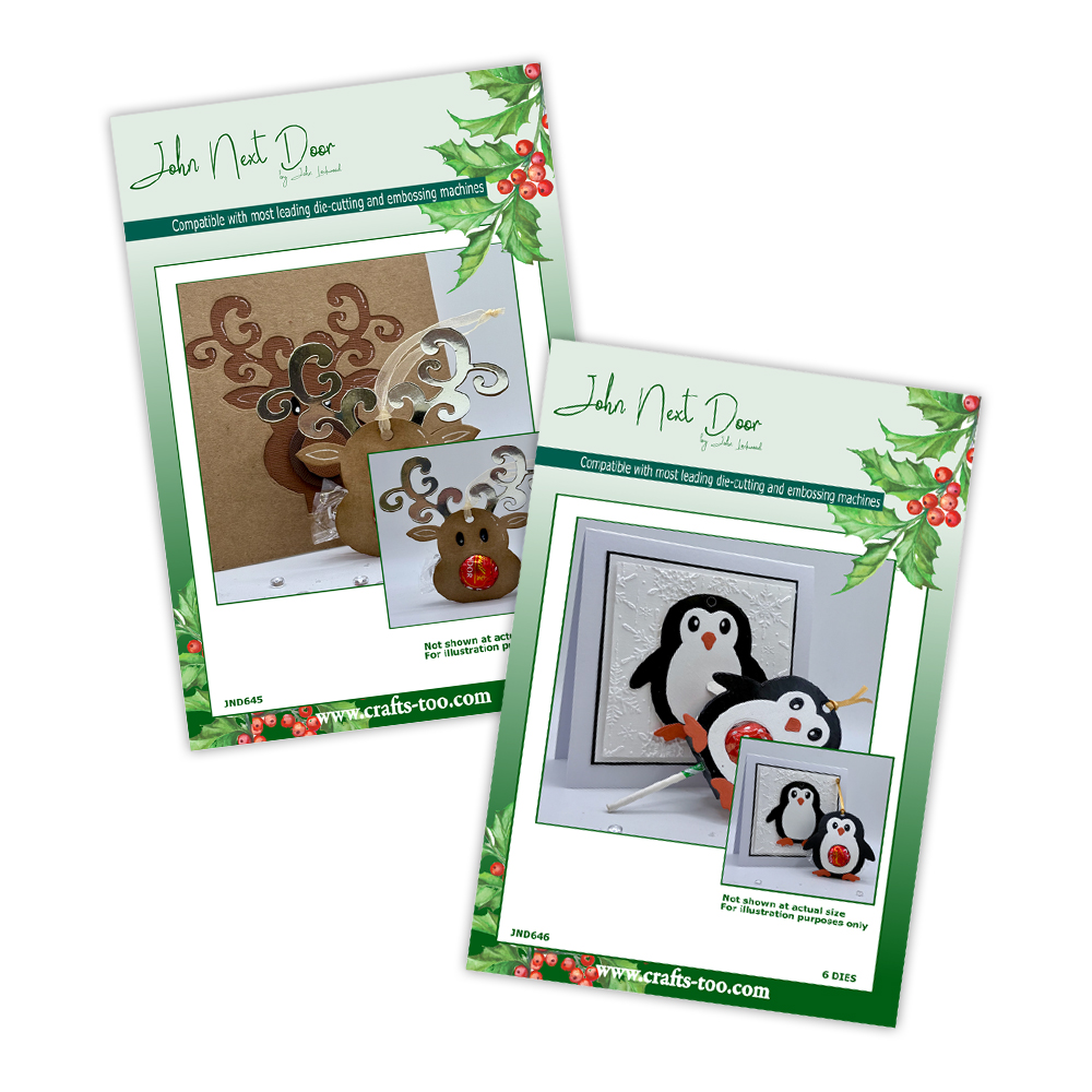 John Next Door - Chocolate Deer & Penguin set