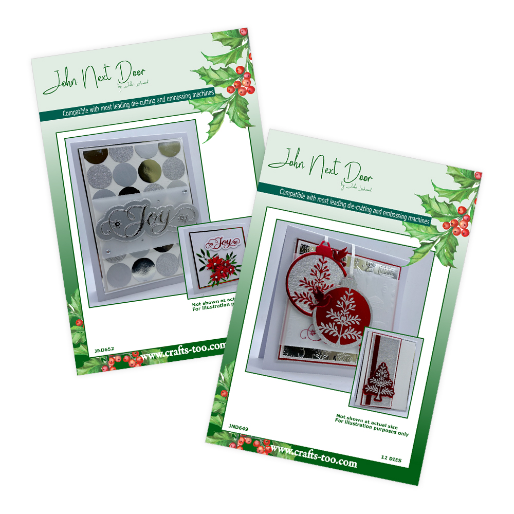 John Next Door Meggie's Tree Bauble & Swirl Joy Duo set