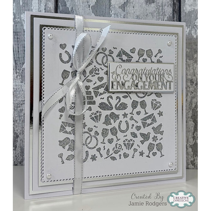 Jamie Rodgers Crafts - Congratulations on Your Engagement Die